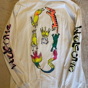 animal kingdom neon long sleeve tshirt